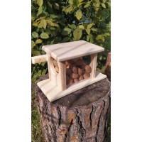Годівниця для білок "Гостинець" біла Годівниця для білок "Гостинець" біла