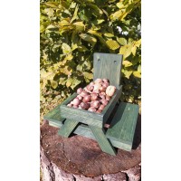 Годівниця для білок "Підобід" оливкова