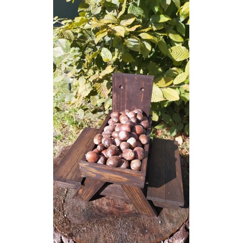 Годівниця для білок "Підобід" ебенове дерево