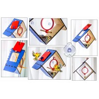 Годівниця на вікно "Дзвіночок" Синя 