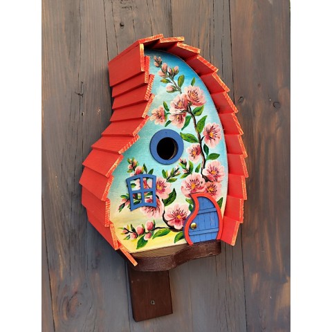 Будинок для птахів " Картина" Цвіт яблуні