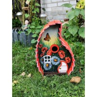 Будинок для птахів " Картина" маки