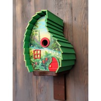 Будинок для птахів " Картина" Суниця