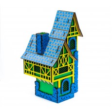 Конструктор-нічник "Баварський будинок" зелений