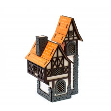 Конструктор-нічник "Баварський будинок" білий