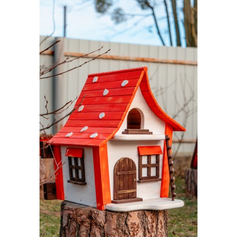 Будинок для білок "Мухомор" (більчатник)